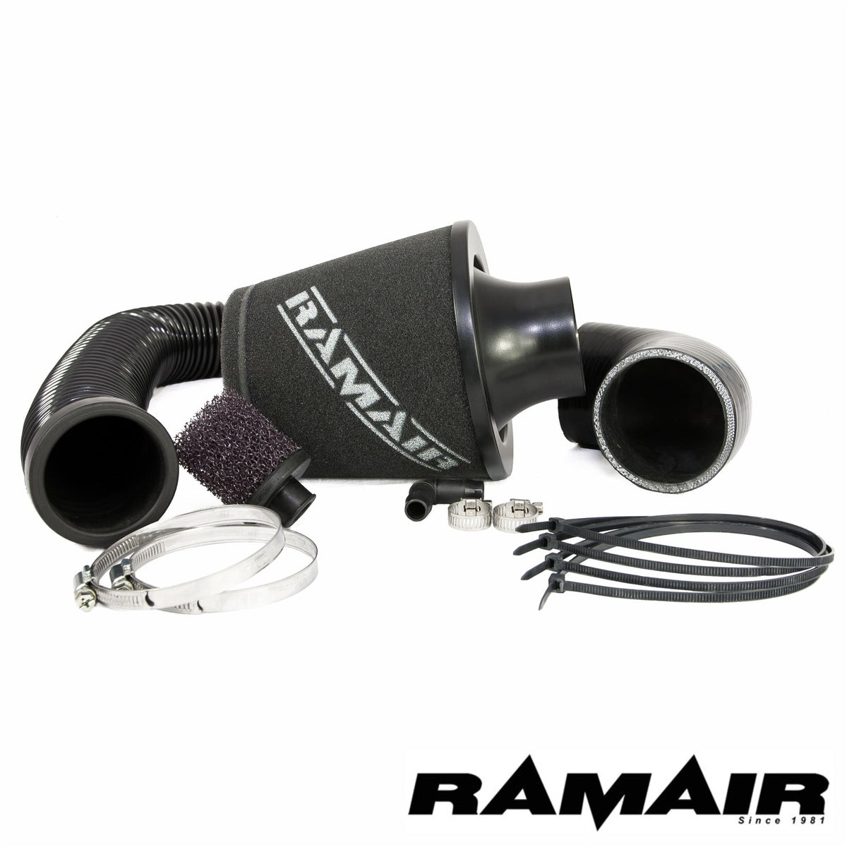 Intake Kit Ford Fiesta MK6 ST 150 2.0 – Ramair SR-150-BK Black – image 2
