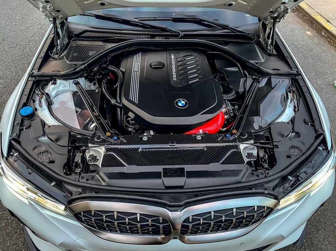 Clear Heat Shield Top Cover BMW M340i G20 B58 3.0 Turbo (2020) – MST Performance MST-BW-CCB5802