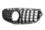 Grille Mercedes E-Class W212 / S212 Avantgarde / AMG Line Facelift (2013-2015) – Gloss Black – view 3