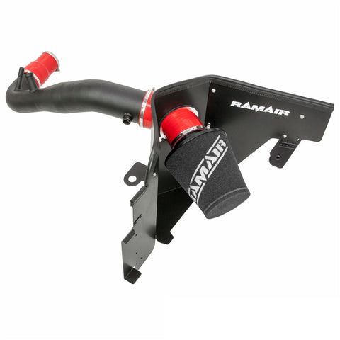Kit de Admissão Ford Mustang 2.3 EcoBoost (2015–2022), Mangueira Vermelha – Ramair JSK-126-RD