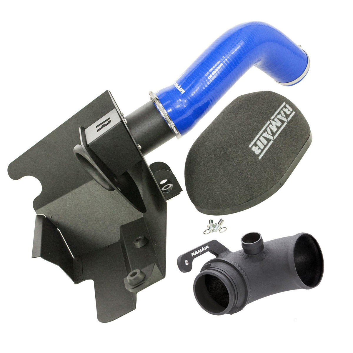 Intake Kit with Turbo Elbow VW Golf 7 GTI / R, Audi A3 / S3 8V, Seat Leon Cupra 280 & Skoda Octavia RS, Blue Hose – Rama
