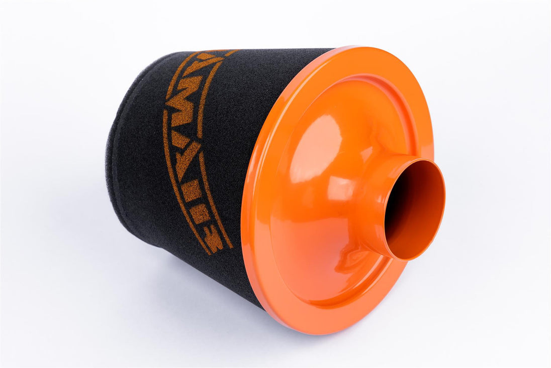 Cone Air Filter 80 mm Neck, Orange, Universal – JS-108-OR