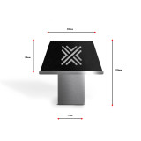 Conical Air Filter 71 / 200 mm, Universal – Pipercross C7028 – image 3