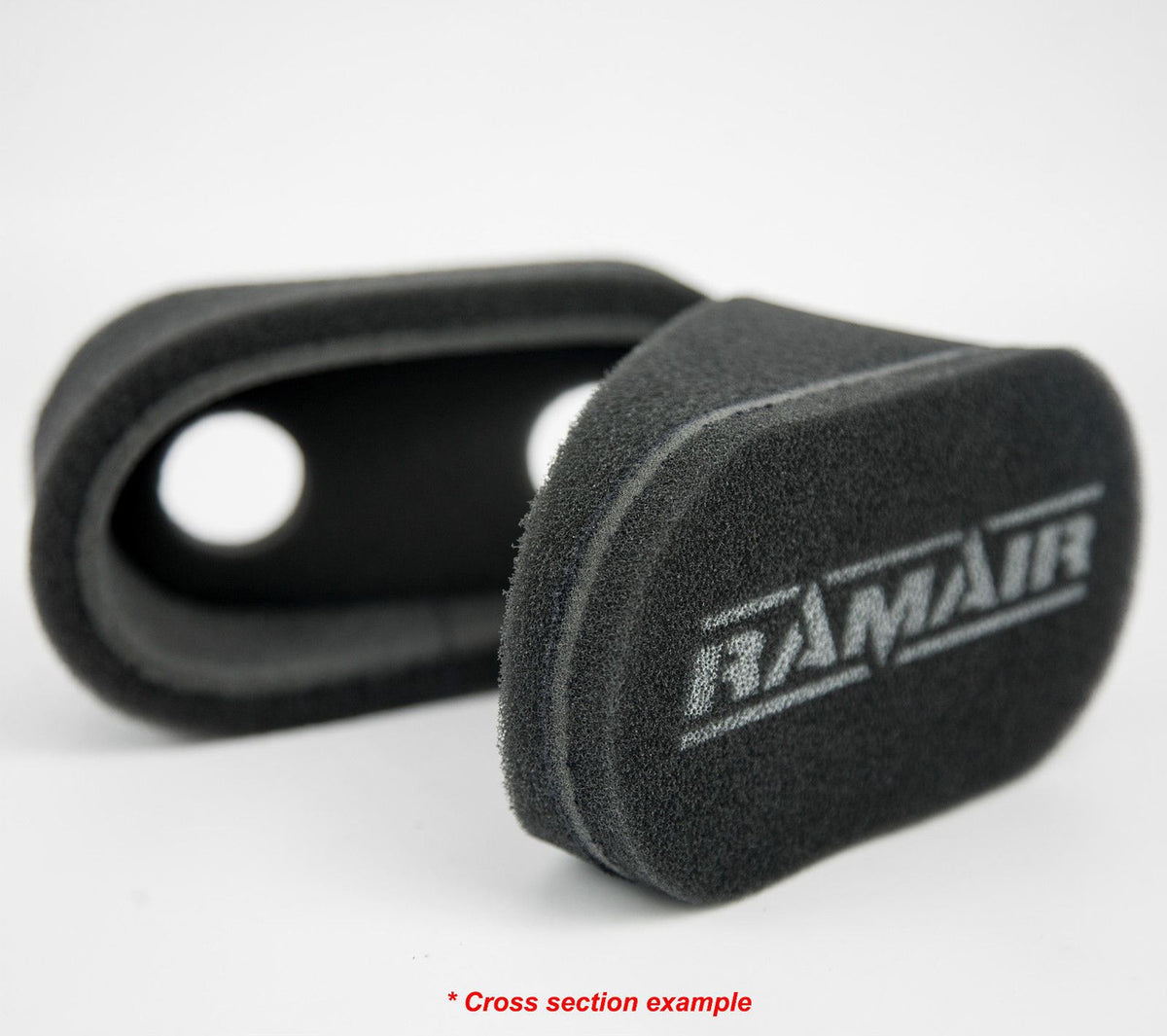 Sock Air Filters Weber DCOE 40 / 45, DHLA & DRLA, Set of 2 (No Cage) – Ramair CS-911 – image 4