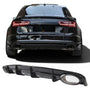 Rear Diffuser + Exhaust Tips Audi A6 C7 (2015-2018)