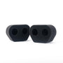 Twin Inlet Carb Sock Air Filters 77 mm Spacing, Set of 2 – Ramair MS-006 – image 2