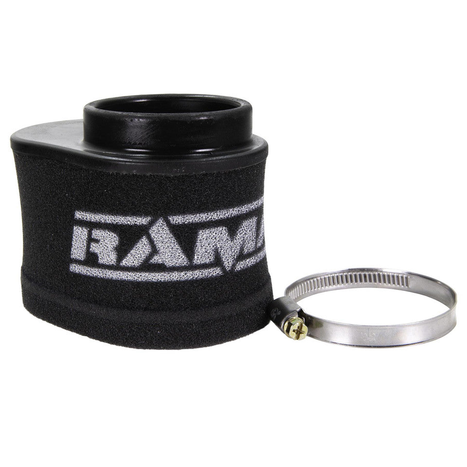Motorcycle Oval Pod Foam Air Filter 55 mm Neck, Universal – Ramair MV-008