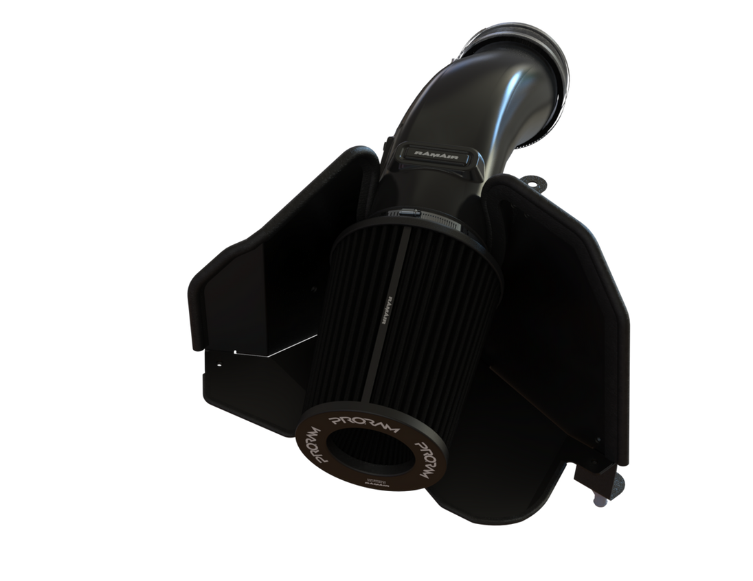 Pleated Intake Kit Mini Cooper F66 & BMW 1 Series F70 M135i 2.0 B48 – Ramair PRK-413-BK