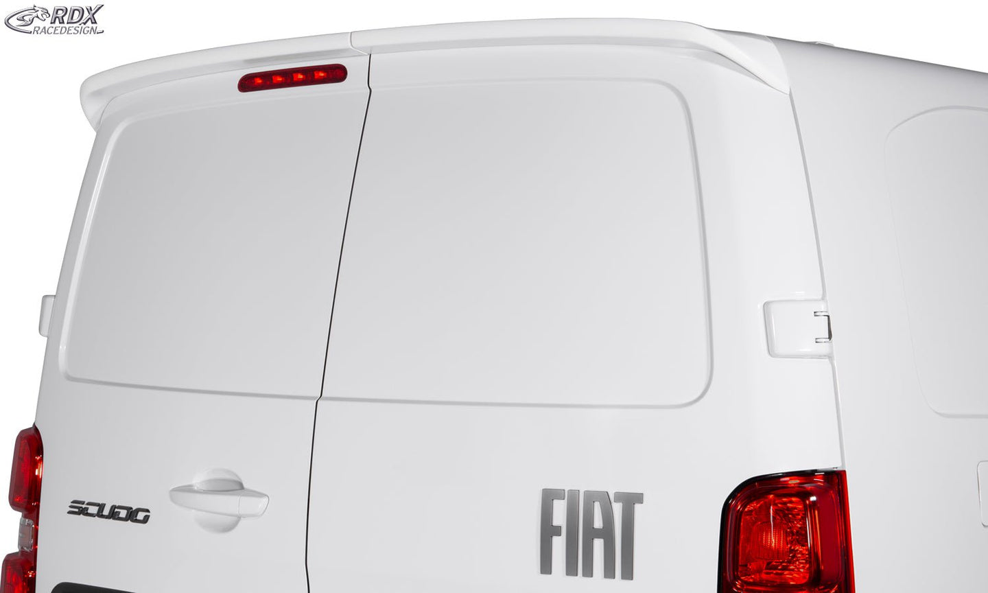 CITROEN Jumpy / Dispatch & SpaceTourer, FIAT Scudo & Ulyssee, OPEL / VAUXHALL Zafira & Vivaro, PEUGEOT Expert & Traveller, TOYOTA Proace & Proace Verso (V) Rear Wing Doors Trunk Spoiler - RDX - RDX - RDDS176