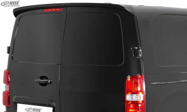 CITROEN Jumpy / Dispatch & SpaceTourer, FIAT Scudo & Ulyssee, OPEL / VAUXHALL Zafira & Vivaro, PEUGEOT Expert & Traveller, TOYOTA Proace & Proace Verso (V) Rear Wing Doors Trunk Spoiler - RDX - RDX - RDDS176