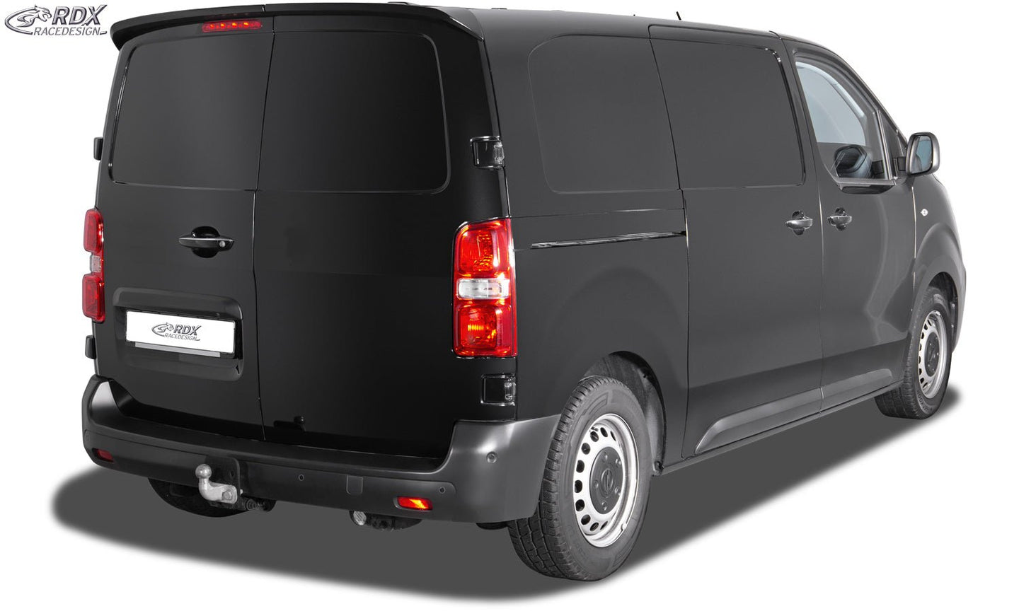 CITROEN Jumpy / Dispatch & SpaceTourer, FIAT Scudo & Ulyssee, OPEL / VAUXHALL Zafira & Vivaro, PEUGEOT Expert & Traveller, TOYOTA Proace & Proace Verso (V) Rear Wing Doors Trunk Spoiler - RDX - RDX - RDDS176