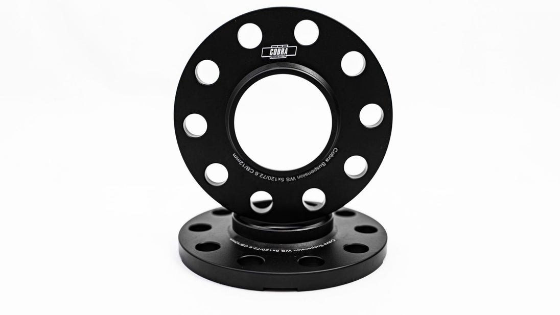 Wheel Spacer 12 mm BMW G-Series / MINI (2014+) / Audi, 5x112 / 66.5 mm Hub, Without Bolts – Cobra Suspension WS5x112.665