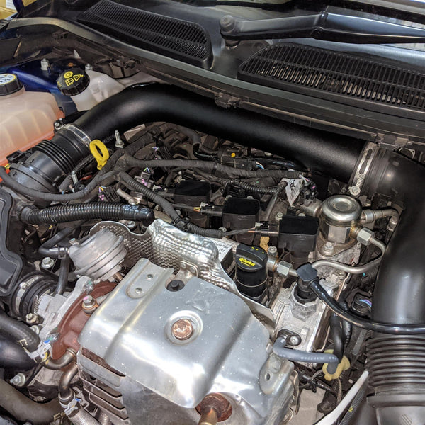 Crossover Pipe Ford Focus MK3 / Fiesta MK7 & MK8 1.0 EcoBoost – Ramair TI-130-BK