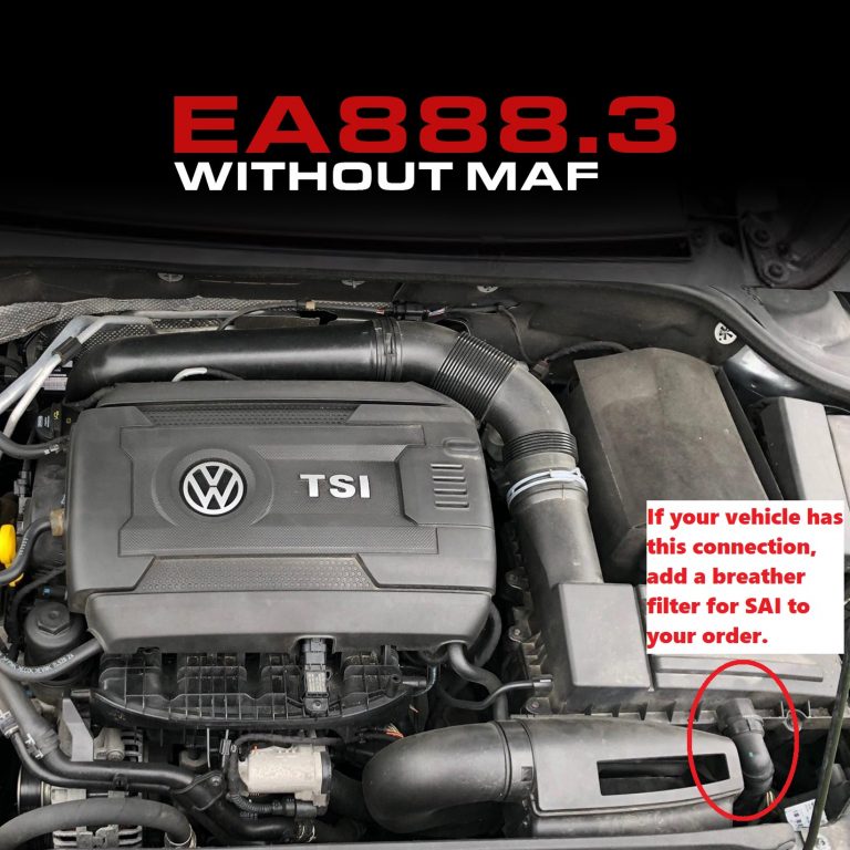 Air Intake Kit 3″ VW / Audi 1.8 / 2.0 TSI EA888 Gen 1 & Gen 3 – CTS Turbo CTS-IT-220R – image 3