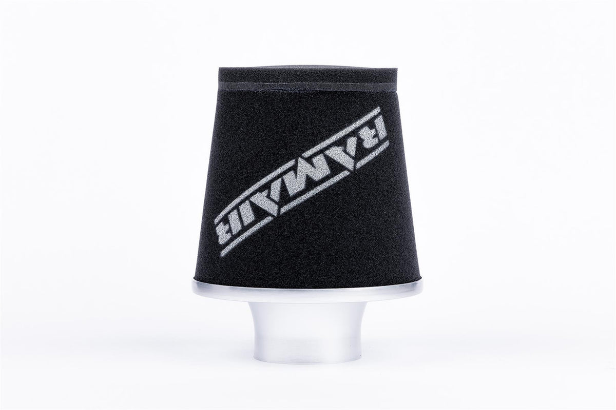Cone Air Filter 60 mm Neck, Silver, Universal – JS-102-SL