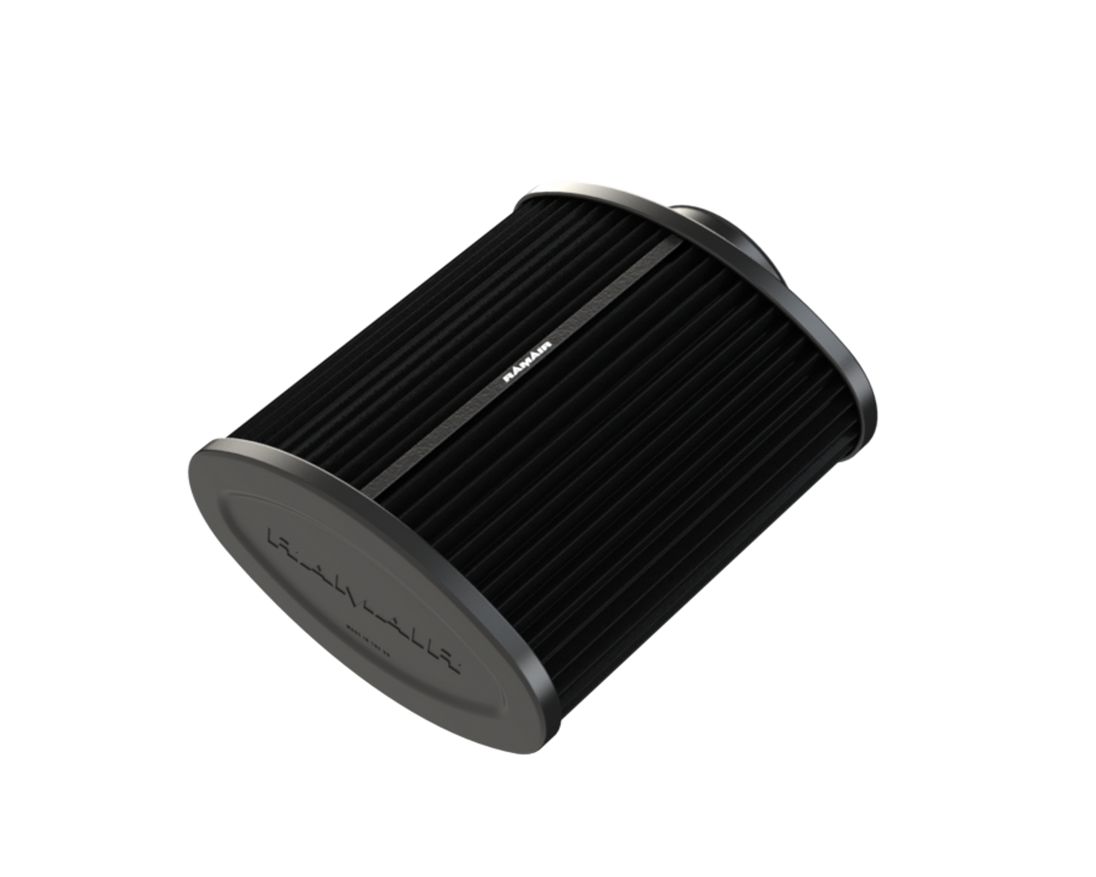Pleated Oval Air Filter 70 mm Neck, Universal – Ramair PR-CC-505-70