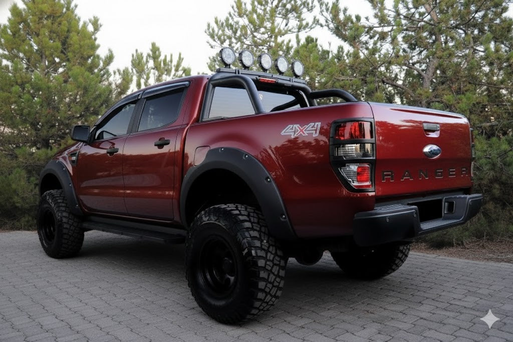 Fender Flares Ford Ranger T6 / T7 / T8 (2012-2022) – view 4