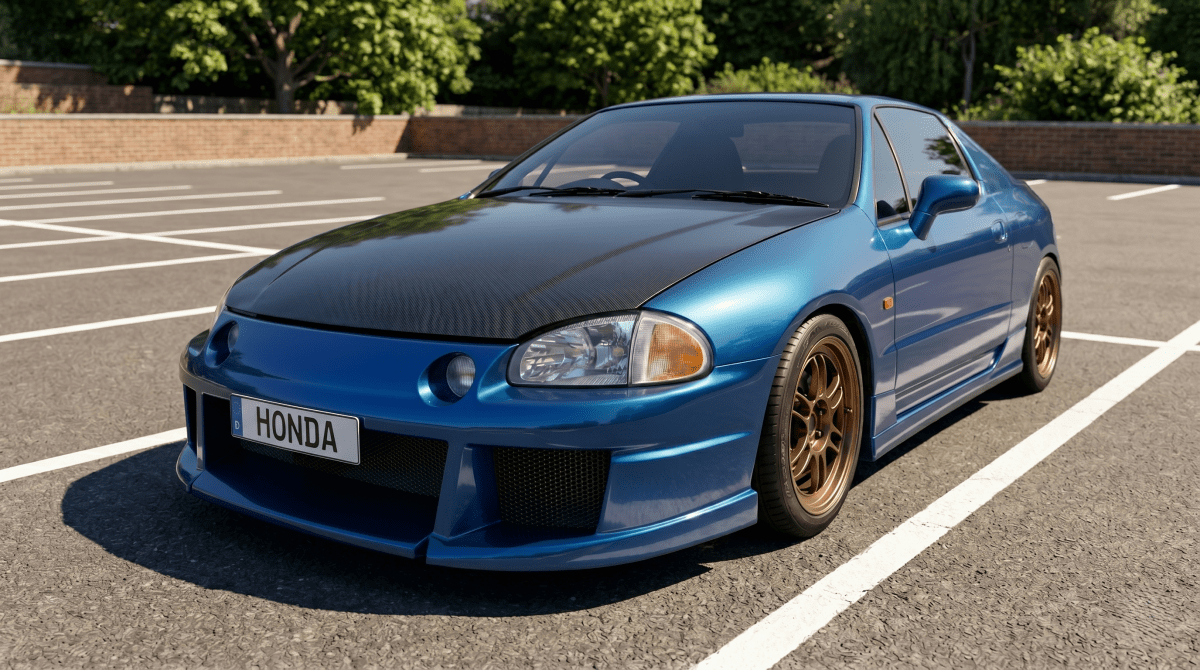 Front Bumper Honda CRX DELSOL - Para-Choques - Componor - 0101277