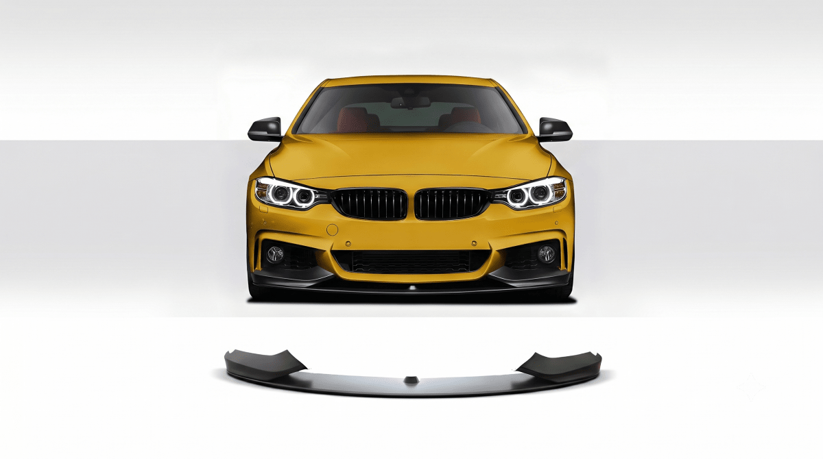 Front Bumper Lip Spoiler BMW 4 Series F32 F33 F36 - Componor - 0105153