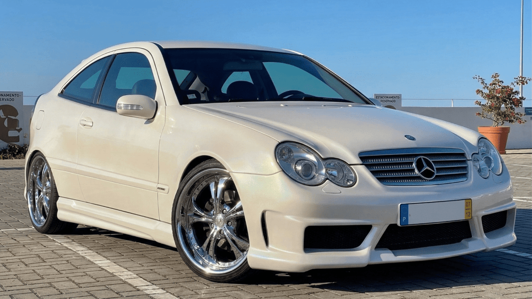 Front Bumper Mercedes C-Class MK2 W203 CL203 Sport Coupe 2000-2007 - Para-Choques - Componor - 0101461