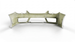 Front Bumper Mercedes C-Class MK2 W203 CL203 Sport Coupe 2000-2007 - Para-Choques - Componor - 0101461