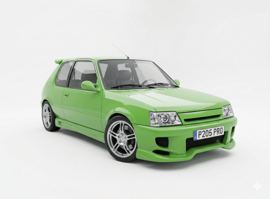 Front Bumper Peugeot 205 - Para-Choques - Componor - 0101149