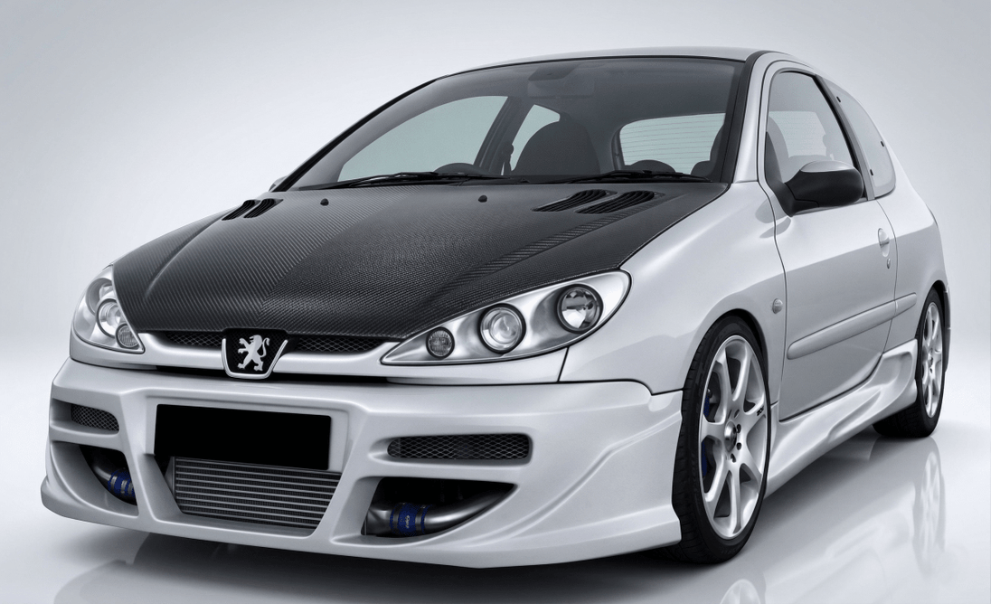 Front Bumper Peugeot 206 - Para-Choques - Componor - 0101008