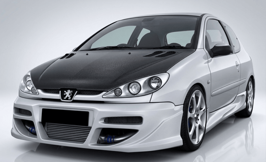 Front Bumper Peugeot 206 - Para-Choques - Componor - 0101008
