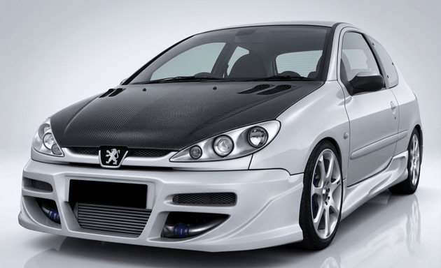 Front Bumper Peugeot 206 - Para-Choques - Componor - 0101008