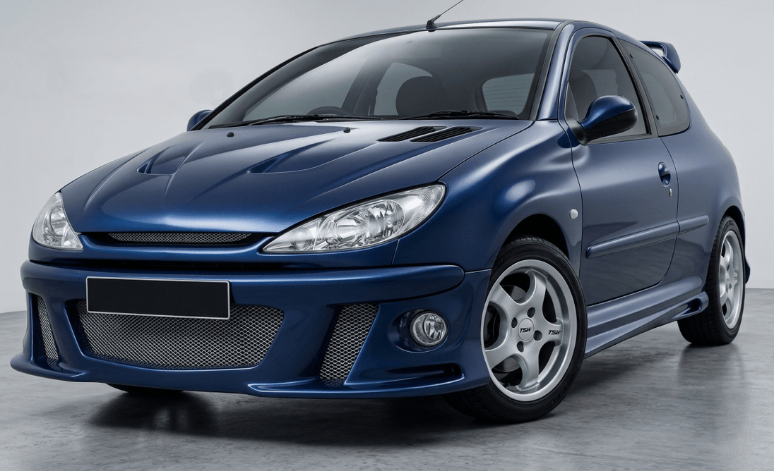 Front Bumper Peugeot 206 - Para-Choques - Componor - 0101107