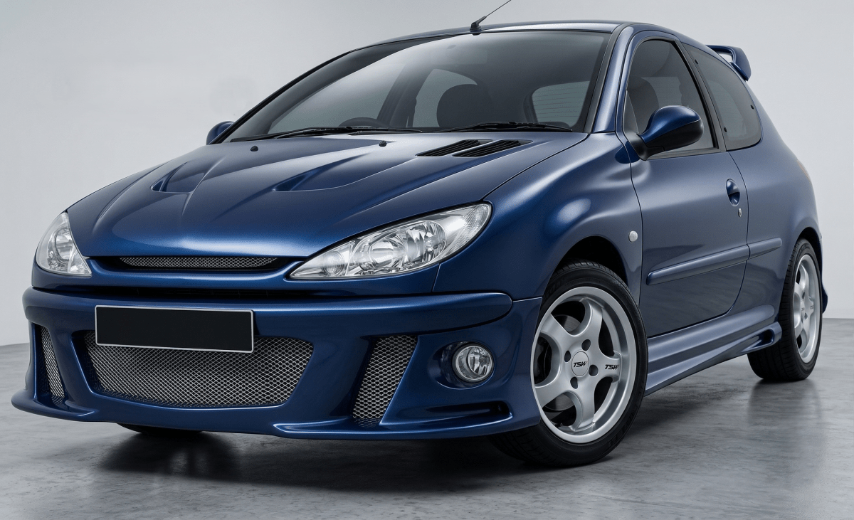 Front Bumper Peugeot 206 - Para-Choques - Componor - 0101107