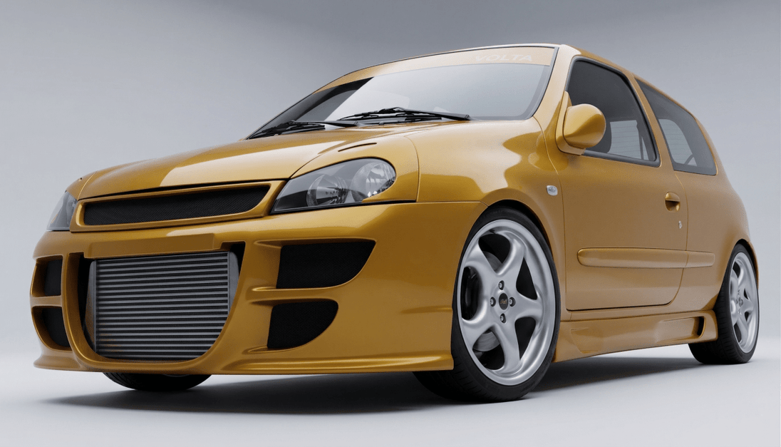 Front Bumper Renault Clio 2002 - Para-Choques - Componor - 0101369