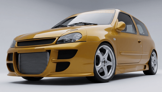 Front Bumper Renault Clio 2002 - Para-Choques - Componor - 0101369