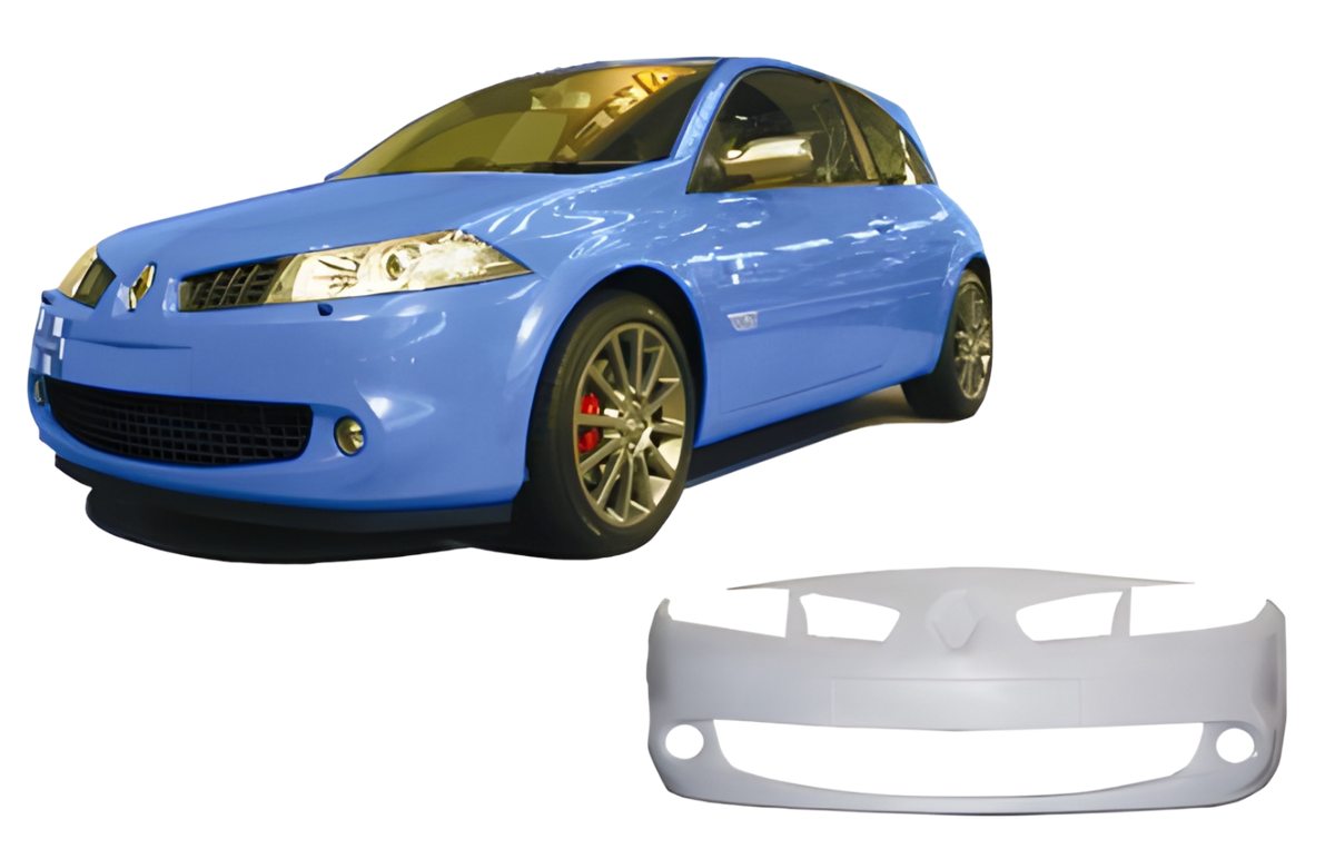 Front Bumper Renault Megane MK2 Facelift 2006-2008 - RS Look