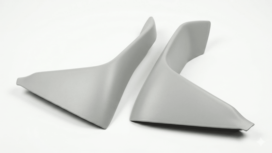 Front Bumper Splitters BMW F80 M3 / F82 F83 M4 - Aileron - Componor - 0105154