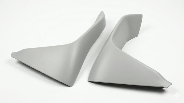 Front Bumper Splitters BMW F80 M3 / F82 F83 M4 - Aileron - Componor - 0105154