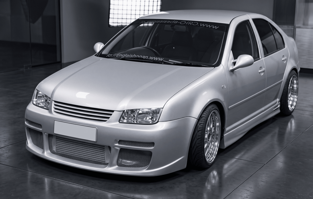 Front Bumper Volkswagen Bora (A4) 1999–2006 - Para-Choques - Componor - 0101357