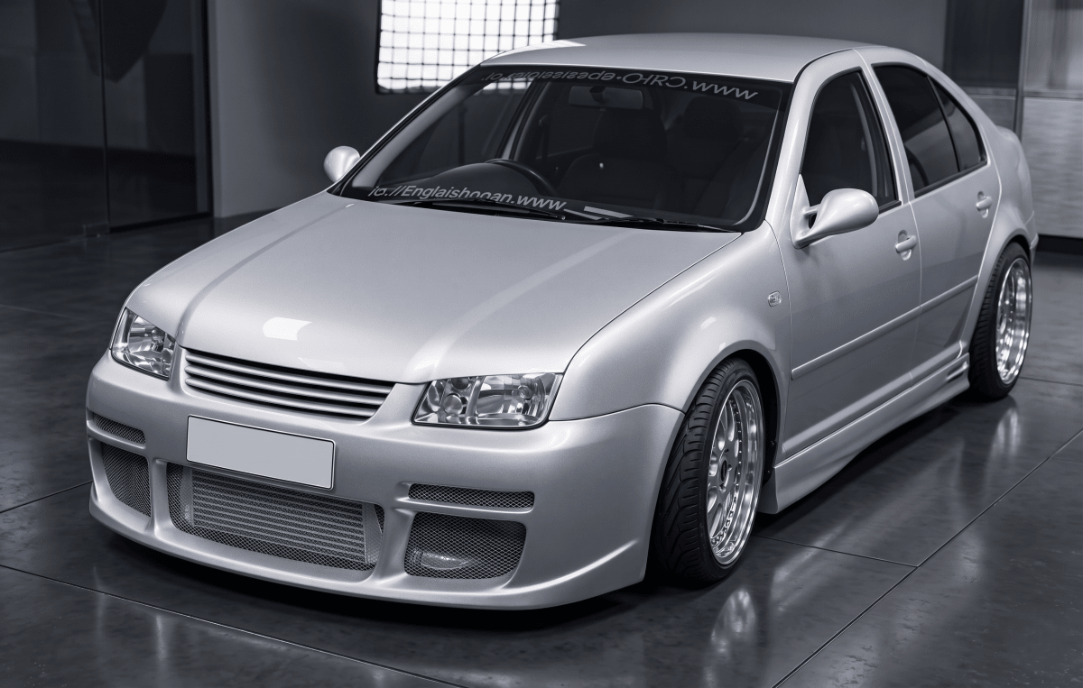 Front Bumper Volkswagen Bora (A4) 1999–2006 - Para-Choques - Componor - 0101357