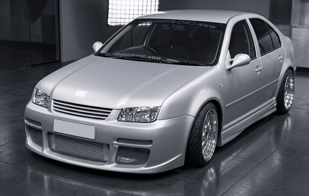Front Bumper Volkswagen Bora (A4) 1999–2006 - Para-Choques - Componor - 0101357