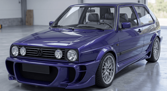 Front Bumper Volkswagen Golf MK2 1983-1992 - Para-Choques - Componor - 0101169