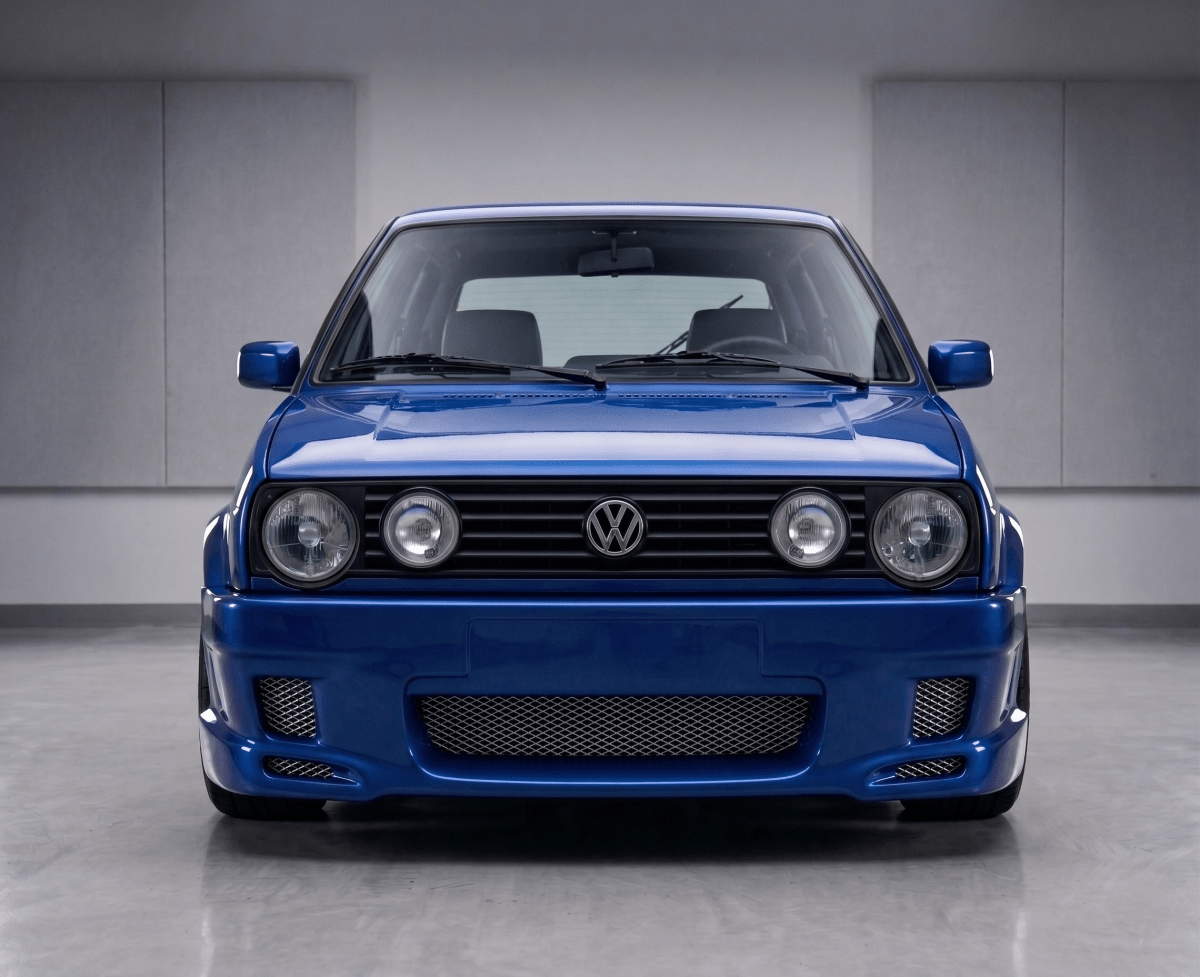 Front Bumper Volkswagen Golf MK2 1983-1992 - Para-Choques - Componor - 0101260