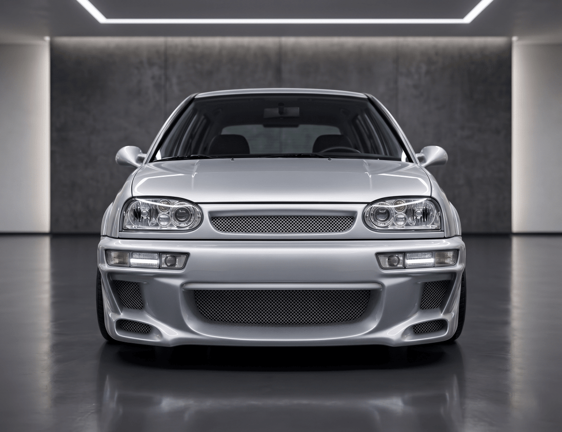 Front Bumper Volkswagen Golf MK3 1991-1998 - Para-Choques - Bruma Mágica - 0101239