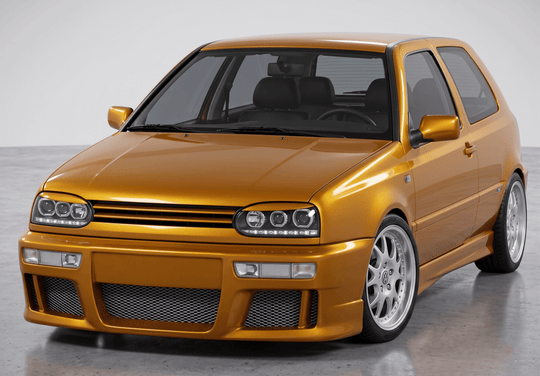Front Bumper Volkswagen Golf MK3 1991-1998 - Para-Choques - Componor - 0101019