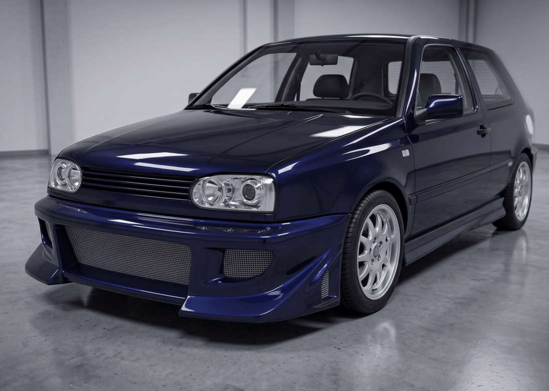 Front Bumper Volkswagen Golf MK3 1991-1998 - Para-Choques - Componor - 0101114