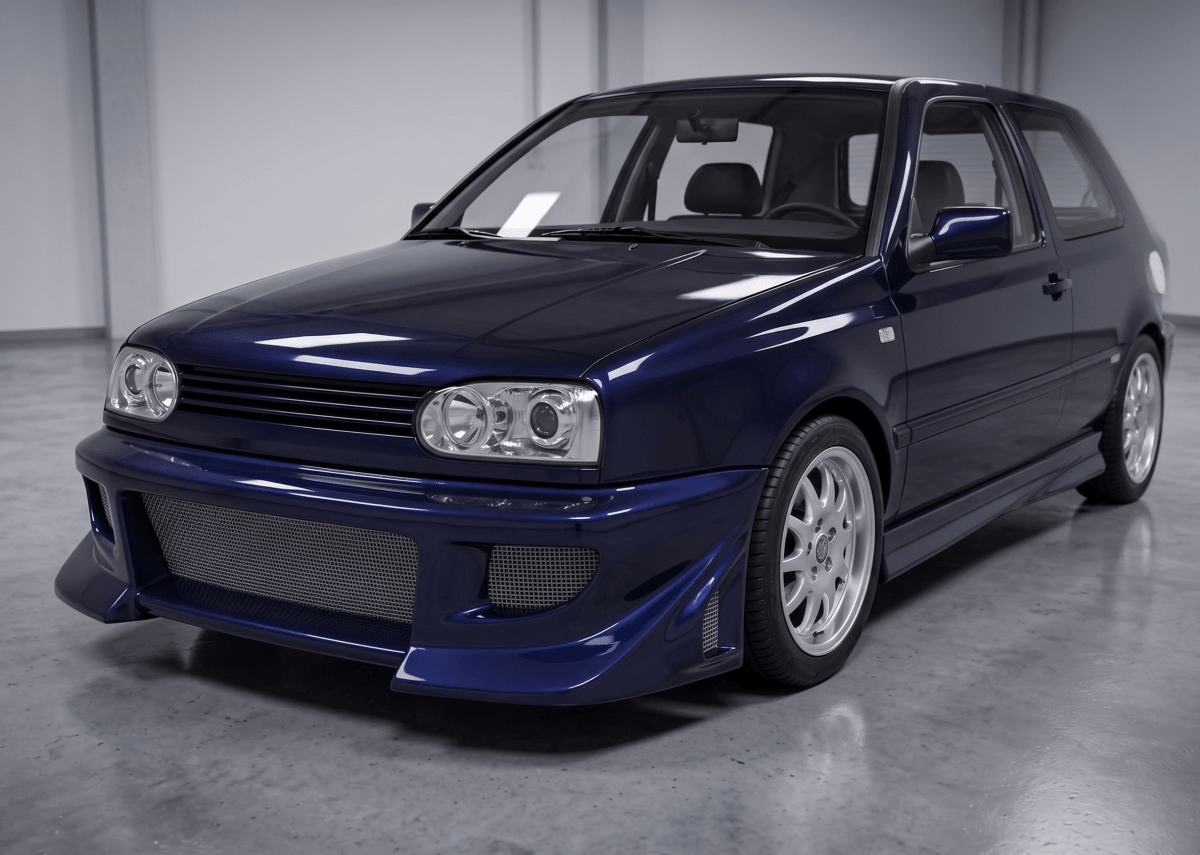 Front Bumper Volkswagen Golf MK3 1991-1998 - Para-Choques - Componor - 0101114