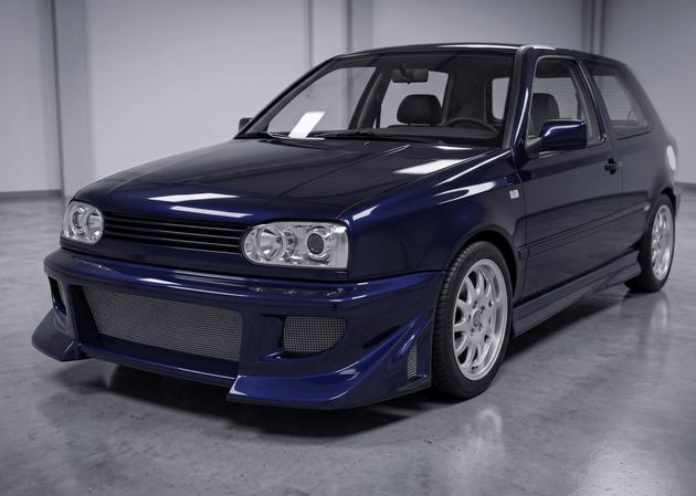 Front Bumper Volkswagen Golf MK3 1991-1998 - Para-Choques - Componor - 0101114