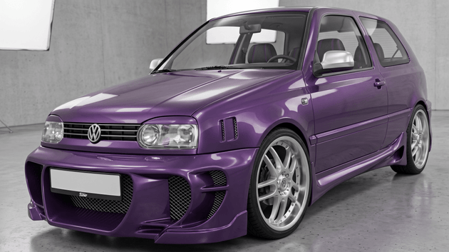 Front Bumper Volkswagen Golf MK3 1991-1998 - Para-Choques - Componor - 0101205