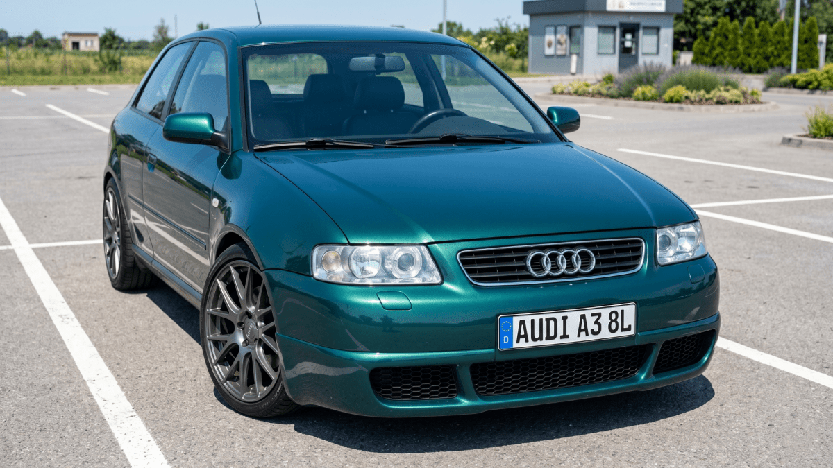 Front Lip Spoller Audi A3 8L Euro Look 1996-2003 - Difusor - Componor - 0105116