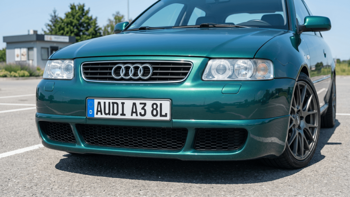 Front Lip Spoller Audi A3 8L Euro Look 1996-2003 - Difusor - Componor - 0105116