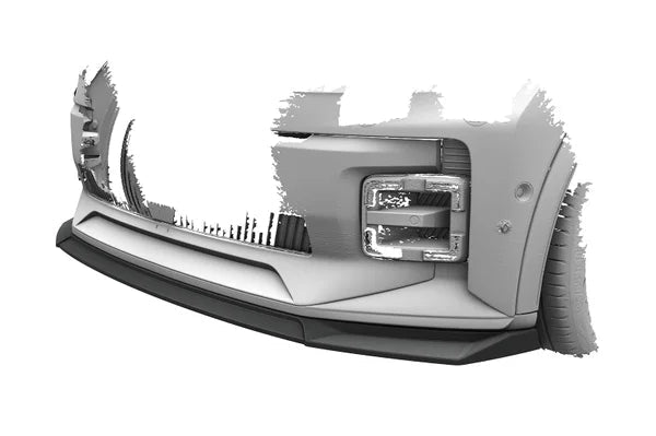 Front splitter | Front lip for Renault 5 E-Tech 2024+ - Shop Kat 3 - CSR-Automotive - CSR-CSL041-C